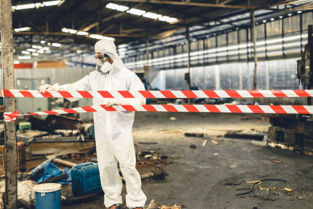 Professional Odor Removal technician working in Sterling, NE